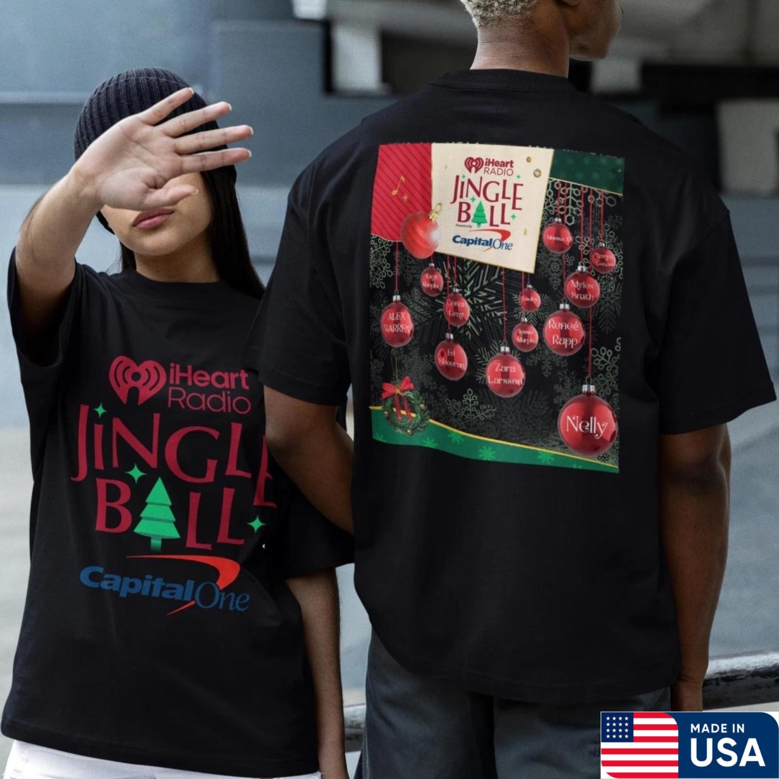 iHeartRadio Jingle Ball 2025 Tour Shirt – Holiday Music Festival Tee S