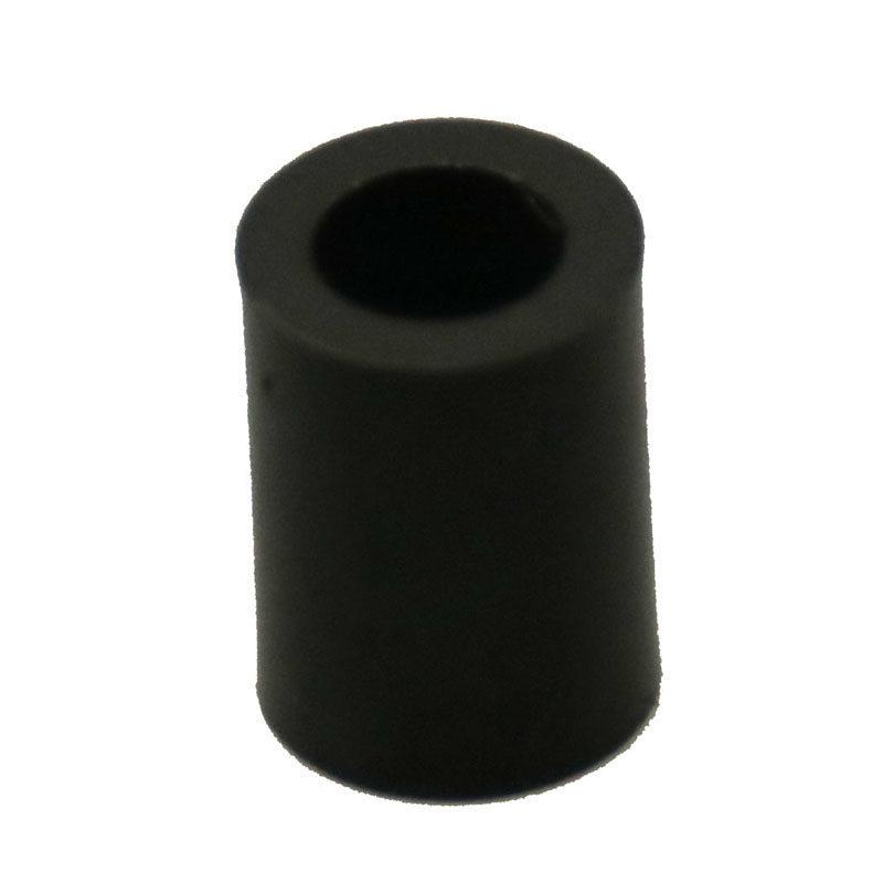 M3 7-3.2 ABS Insulating Standoff: Straight-Through Hollow Cylinder, Black/White