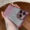 Glitter Gradient TPU Soft Case For iPhone 17 16 15 14 13 12 11 Pro Max Air 16e 17e 7 8 Plus X XS XR Sparkle Cover