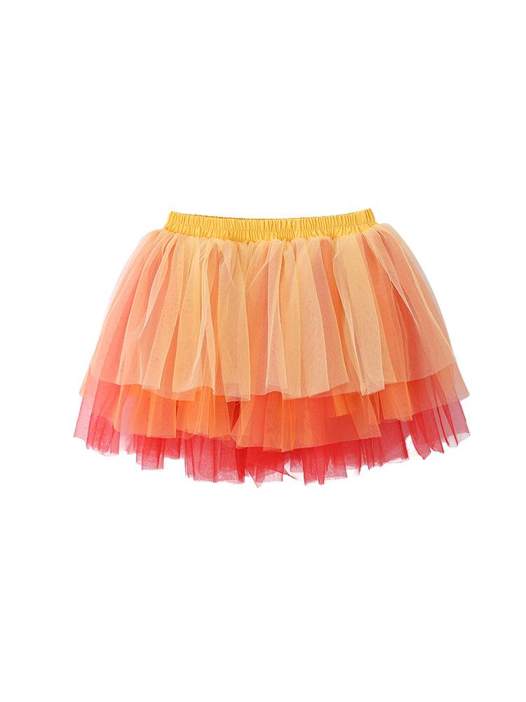 Children'S Performance Costumes Elementary School Cheerleading Costumes Kindergarten Dance Costumes Girls Gauze Skirts Summer