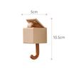 Cute Animal Adhesive Wall Hooks - Traceless, Strong, Nail-Free for Keys, Coats, Hats