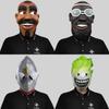 Urkomische Latexmaske für Kostümpartys mit Marvel-Charakteren und einzigartigen Designs