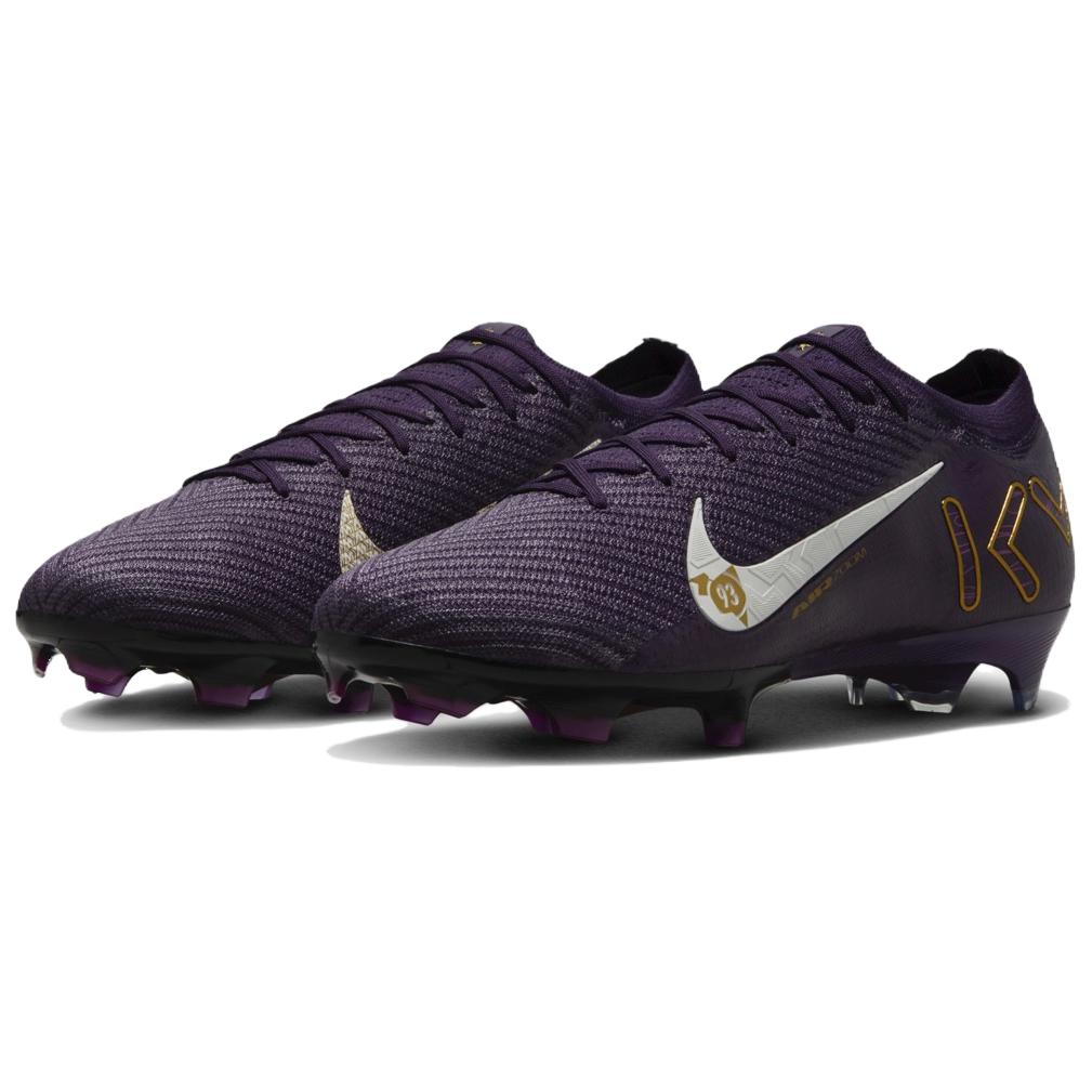 Nike Kylian Mbappé X Zoom Mercurial Vapor 16 Elite FG Grand Purple Men Sneakers Pale-Ivory FQ8683-500