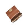 New MICHAEL KORS Mimi Coated Canvas Shoulder Bag, Crossbody Bag Medium Size Women's Brown 35T2G8IM2B-BROWN