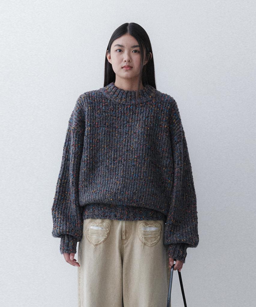 Epinggeulleo Doughnut Knit - Gray
