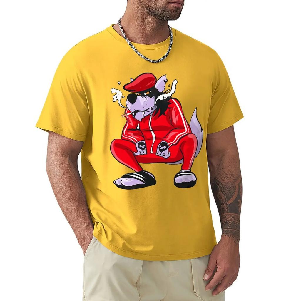 Nu Pogodi Tracksuit Squat Wolf T Shirts Vintage Fashion High Quality Tshirts Oversized Crewneck Short Sleeve T-Shirts Tee Tops