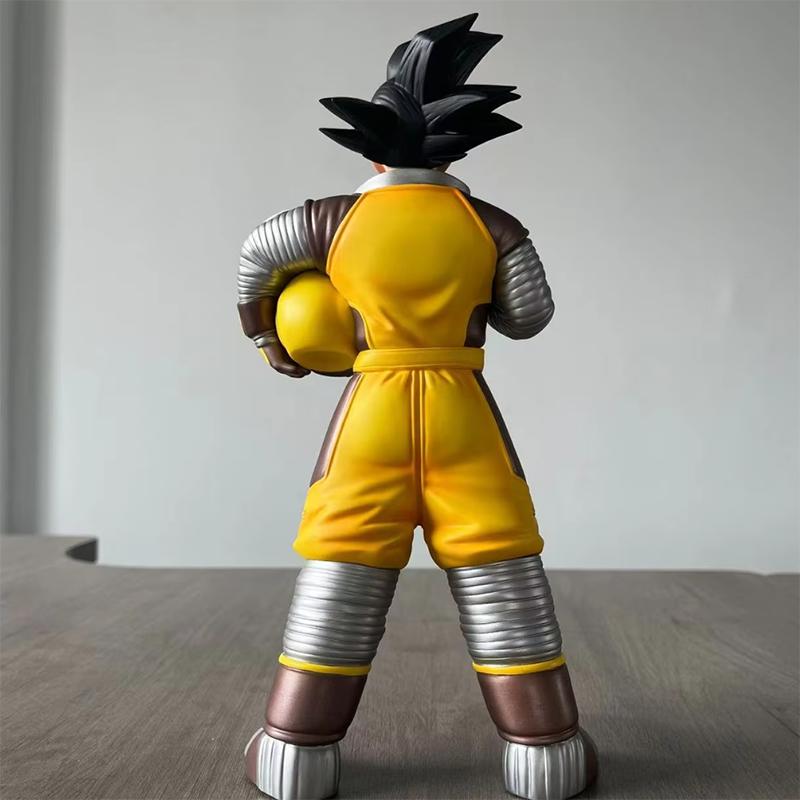 Genuine Dragon Ball Z Namek Goku Figure Space Suit Goku Action Figure 24cm Pvc Statue Collection Model In Stock