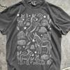 Donkey Shirt Farm Animal Graphic Tee, Barn Hay Field Country Western T-Shirt, Ranch Life Gift, Donkey Farmer Top, Support Locals Farmers