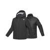 Warmth Resistant Durable Woven Hooded Jacket Soft Sports Comfortable Commuting Versatile Casual Set Women Outerwear P125W013-0018