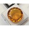 Fabulous Topaz Orange Natural Round Cut 20+ Ct Certified Loose Gemstone