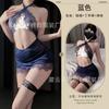 Sexy Lingerie Sexy Perspective Hip Wrap Female Secretary Cosplay Hot Neck Passion Free Skirt Pajamas