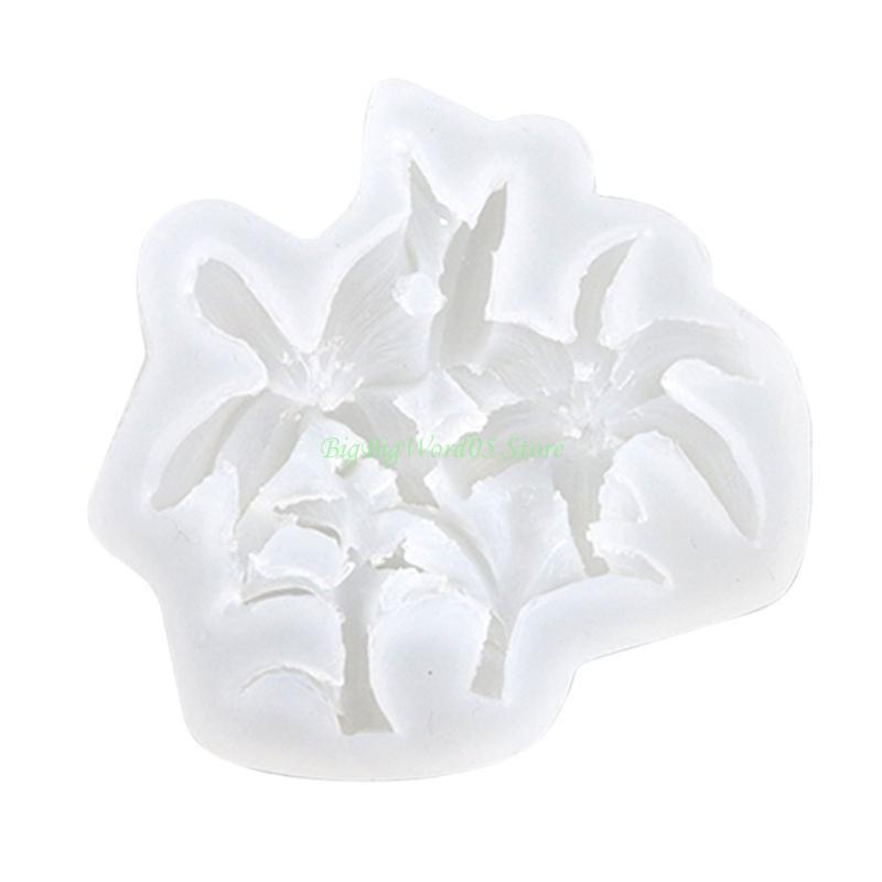 24TE Flower Shaped Silicone Handmade Moulds Silicone Fondant Molds DIY Candy Mold Chocolate Mould Handmade Making Molds