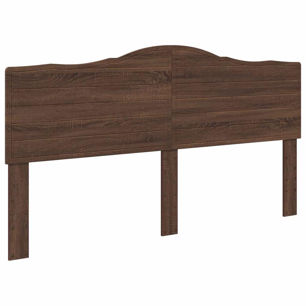 Headboard in Brown Oak Look Made of Wood Based Material