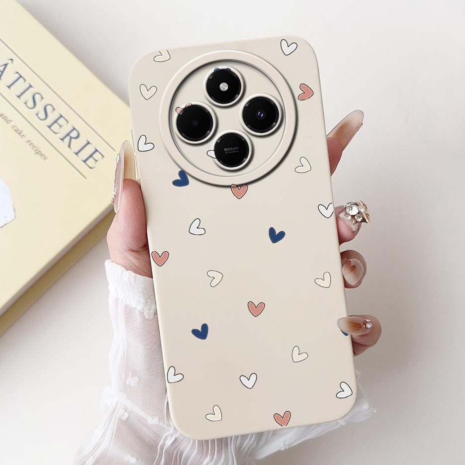 Für Xiaomi Redmi 14C Hülle Stylische Sonnenblume Hübsche Mädchen Rückabdeckung Weiche TPU Handyhülle Für Xiaomi Poco C75 C 75 Redmi14C Fundas
