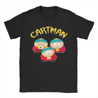 CartUnisex SouthParks Unisex T Shirts Humor Tee Shirt Short Sleeve Crewneck TShirt Pure Cotton Original Clothes