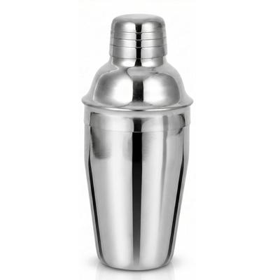Cocktail Shaker 350ml 304 Stainless Steel Complete Guide Included Beginner Professional Commercial Practice 3-piece (350ml)