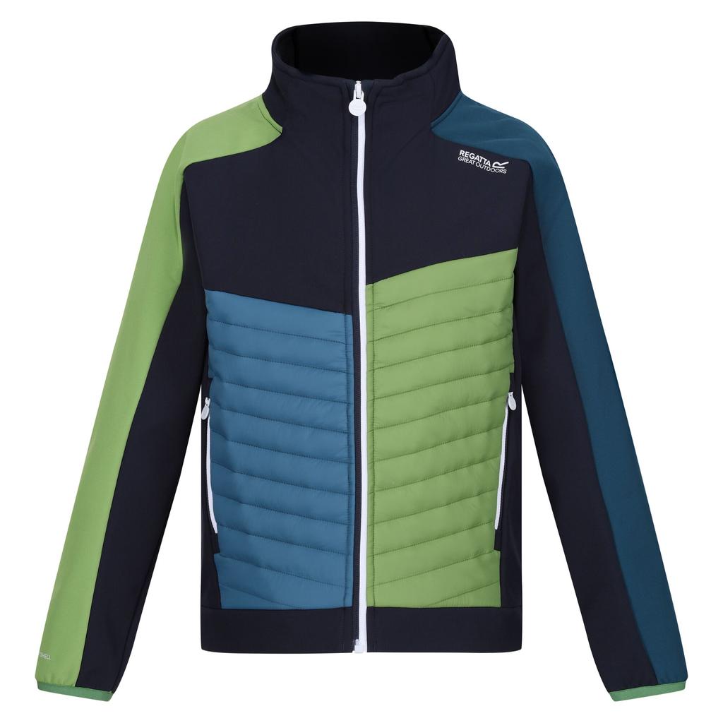 Regatta Kinder/Kids Brynden Gepolsterte Softshelljacke mit durchgehendem Reißverschluss