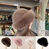 Fluffy Fur Bucket Hat for Women Plush Fisherman Hat Warm Women's Winter Hat Thicken Cold Snowy Day Panama Cap Christmas Gifts