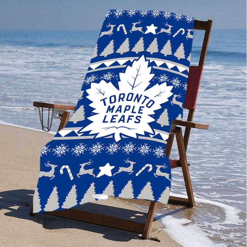 1pc Toronto Blue Jays Beach Towel, Beach and Seaside Swimming Pool Equipment, Fashion Pattern, Rectangular, Travel Essentials