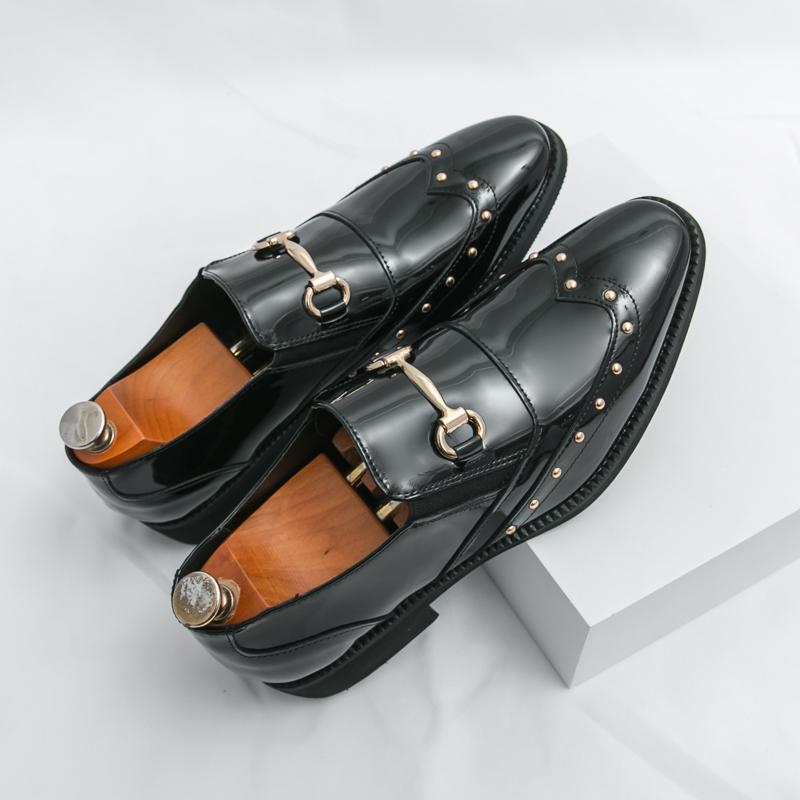 

Модные Классические Мужские Дизайнерские Туфли-Лоферы Удобная Офисная Обувь Нескользящая Повседневная Обувь Мужские Кожаные Лоферы Универсальная Обувь Слипоны 46 чёрный