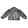Tiffany Gray Shining Track Jumper T54uaj010
