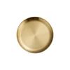 Ruhan Matte Gold Round Serving Plate