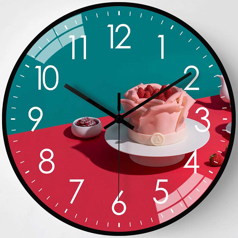 10" Pet Family Wall Clock - Stylish Silent Quartz Design