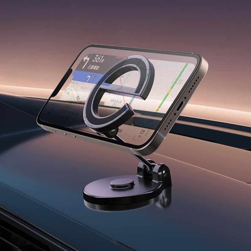 Universal 720° Rotate Magnetic Car Phone Holder Stand for iPhone 15 Pro Max Plus Magsafe Magnet Car Dashboard Cellphone Support