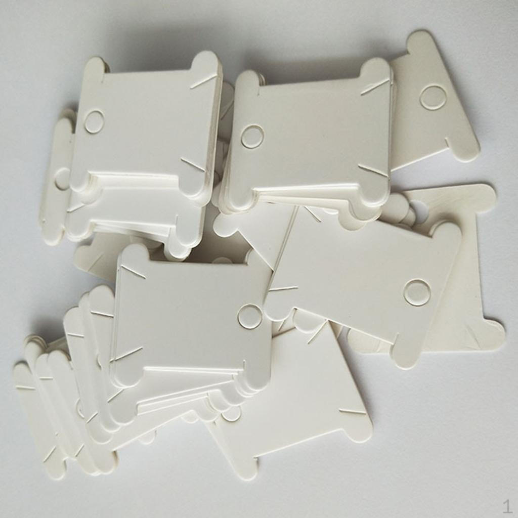 

400 Жестких Катушек Зубной Нити Органайзер Моталка Катушка для Ниток Держатель для Рукоделия