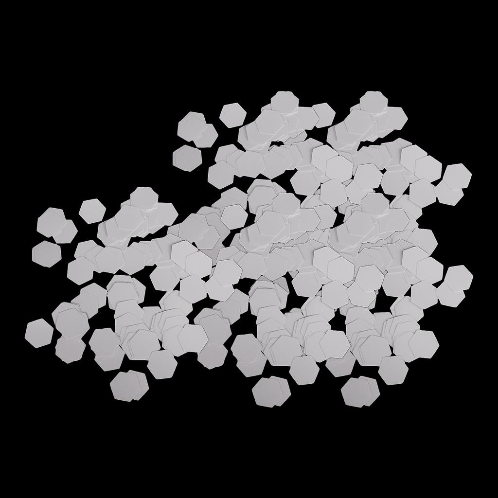 

Набор из 500 шаблонов для квилтинга в технике пэчворк из бумаги в форме шестиугольника