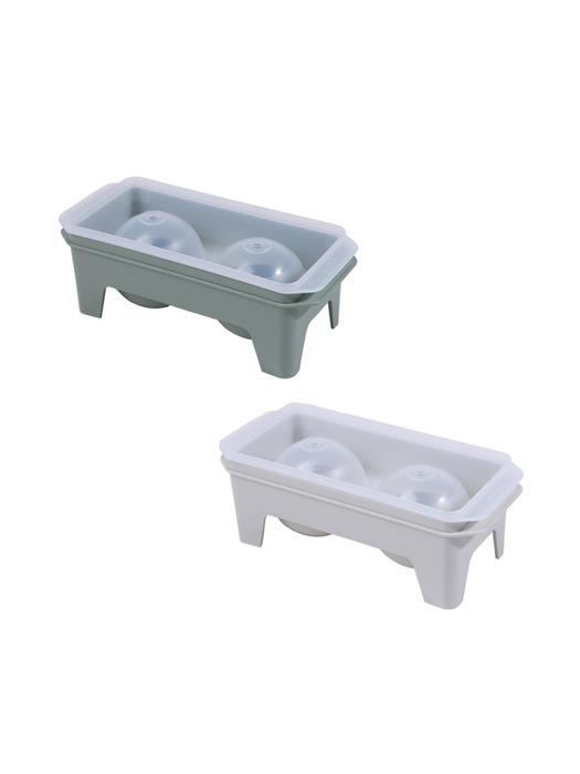 800 DOSSI Форма для льда King Ice Формочка для ледяных шариков King Ice Tray (3 types) + Tray - Olive Green