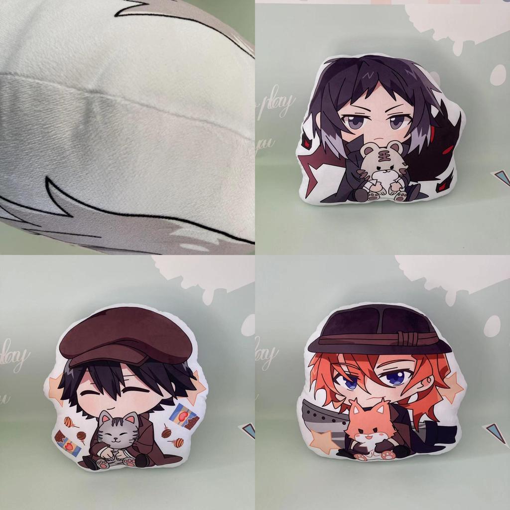 Anime Plush Pillow With Bungo Stray Dogs Characters