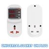 Automatic Voltage Current Protector Socket AC 220V 110V Adjustable 16A Power Surge Protector EU Plug Socket Safe Protect