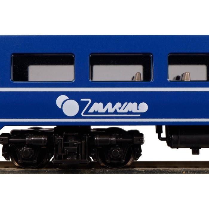 KATO N Gauge 14 Series 500 Sleeper Express "Marimo/Ooyuki/Rishiri" 7-Car Set 10-1953 Railway Model Passenger Car Blue 1/150