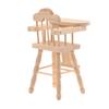 1:12 Dollhouse Mini Dining Chair High Chair Baby Dining Chair Kichen Decor Toy