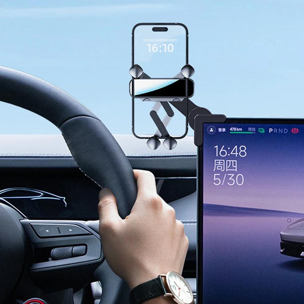 Car Display Screen Car Phone Holder Support Mount for Tesla Model 3 Y S X BYD ATTO 3 SEAL DOLPHIN ZEEKR Car Accessories