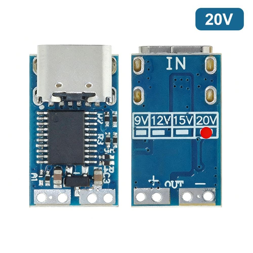 9V/12V/15V/20V Type-C Decoy Module Fast Charging Type-C Power Module USB C Adapter DIY Electronics
