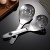 Space Saving Kitchen Accessories Stainless Steel Grinding Spoon, Garlic Ginger Mashing And Egg Separating Multifunctional Tool, Non Slip Handle