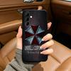 U-Umbrella -Corporation Black Soft Silicone Phone Case for Samsung Galaxy A73, A71, A72, A70, A53, A52, A51