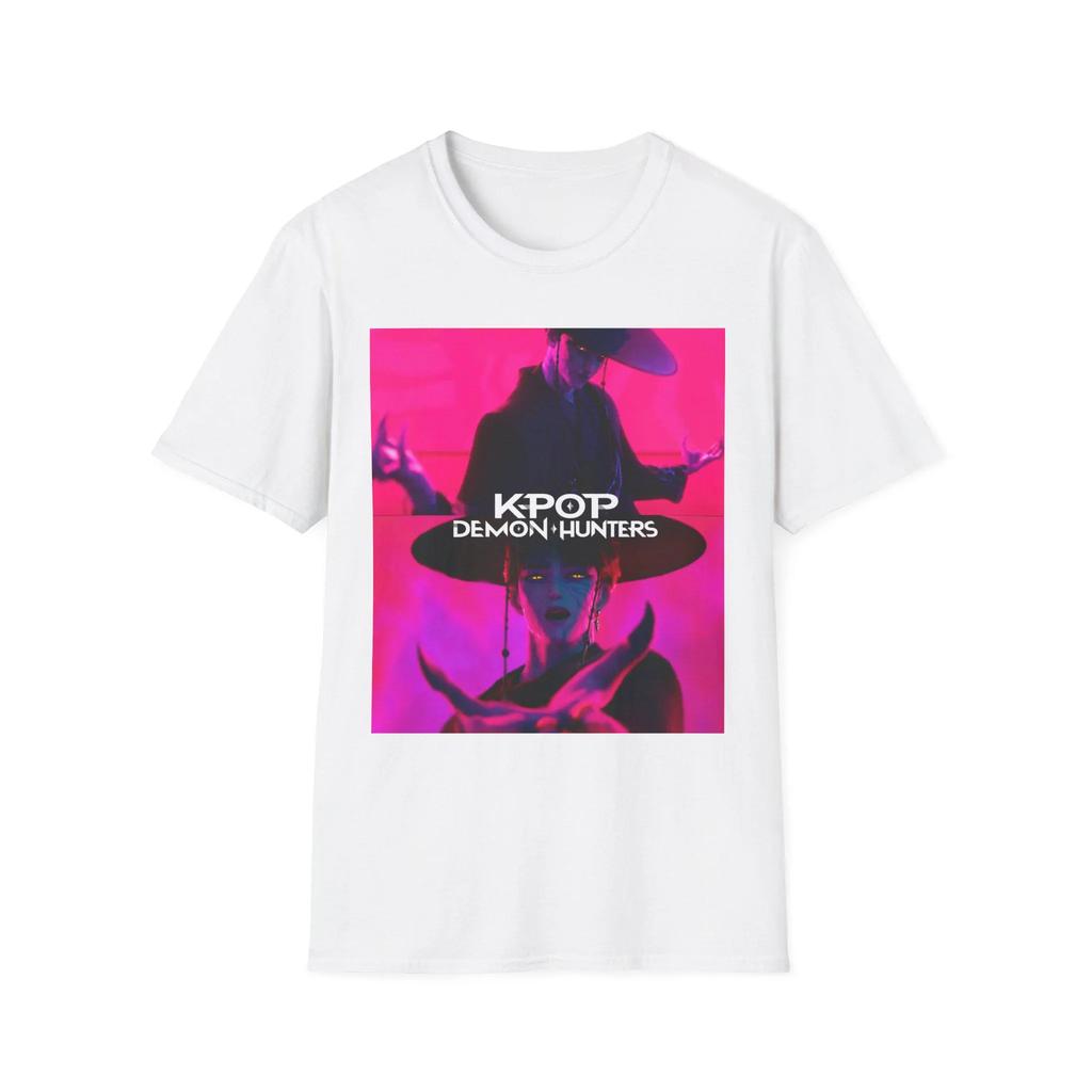 Kpop Demon Hunter Saja Boys T-shirt Harajuku O-neck Casual Anime T-Shirt Tops Unisex