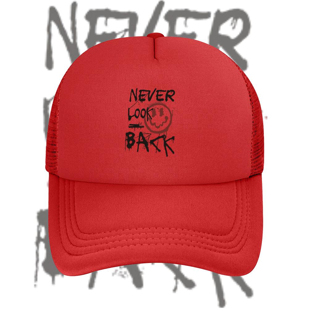 Never look back face spray Baseball Cap Anime Graphic Hats Adult Unisex Women Sports Outdoor
