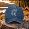Memento Mori Printed Baseball Cap Unisex Lightweight Washed Golf Casual Outdoor Hat