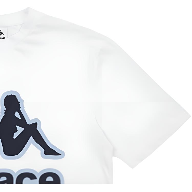 Palace X Kappa Logo Round Neck Short Sleeve T-Shirt Unisex T-Shirts P21KPTS003