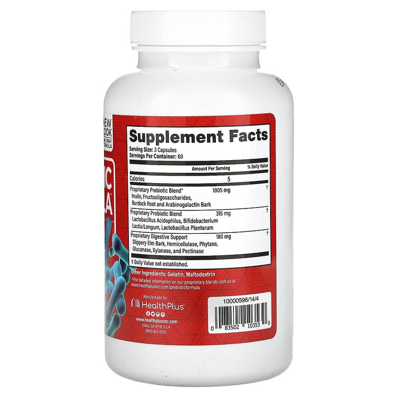 Prebiotic Formula, 180 Capsules