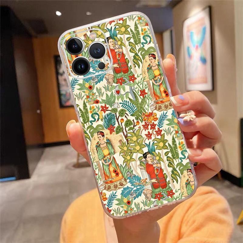 

Phone Case For iphone 17 Pro Air 17ProMax 16 15 14 13 Pro Max 16 15 14 13 Pro 15Plus Frida-Kahlo iphone 16