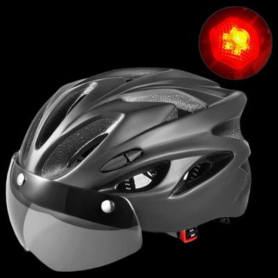 Lishi Fahrradhelm mit magnetischem Visier