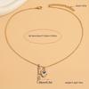 1pc Women's Simple Eye Pendant Necklace Classic Good Luck Jewelry Neck Decoration For Women