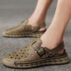Fashion Summer Hollow Shoes Fashion Breathable Mens Sandals Outdoor Beach Sandals Breathable Men Casual Shoes Comfort Male Sneakers
