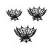 Hollow Out Candy Basket Creative Fruits Plate Bowl Funny Halloween Spider Web Basket  Kids Gift