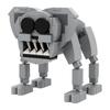 MOC Neues Horrorspiel Zoonomaly Bausteine Modell Horrortier Katze Elefant Koala Affe Bausteine Horror-Zoo Bauspielzeug Geschenk